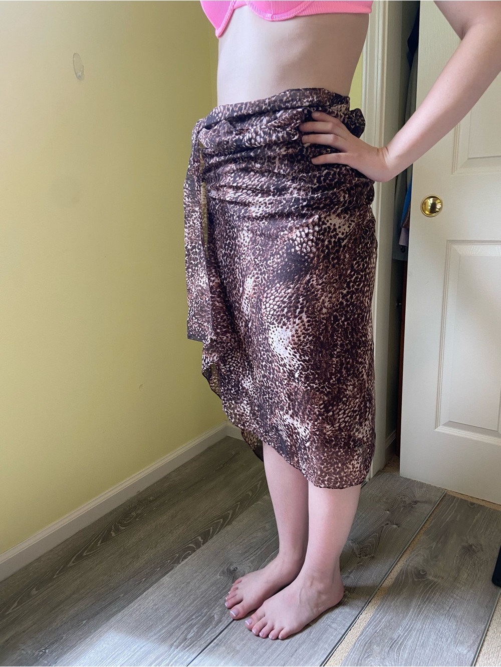 NWT Animal Print Scarf and Pareo/sarong - Picture 1 of 5